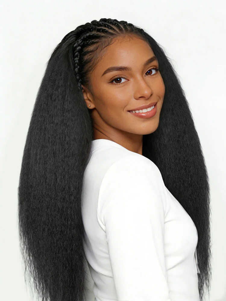 CurlyMe Pre-Separated Miracle Knots Feather Crochet Human Hair for Boho Braids Lightweight Reusable Remy Hair Extensions Protective Style for Women - Image 10