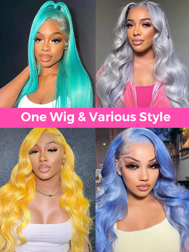 CurlyMe 613 Blonde Lace Front Wigs Straight Human Hair Wigs 13x4 Skin Melt Lace - Image 15