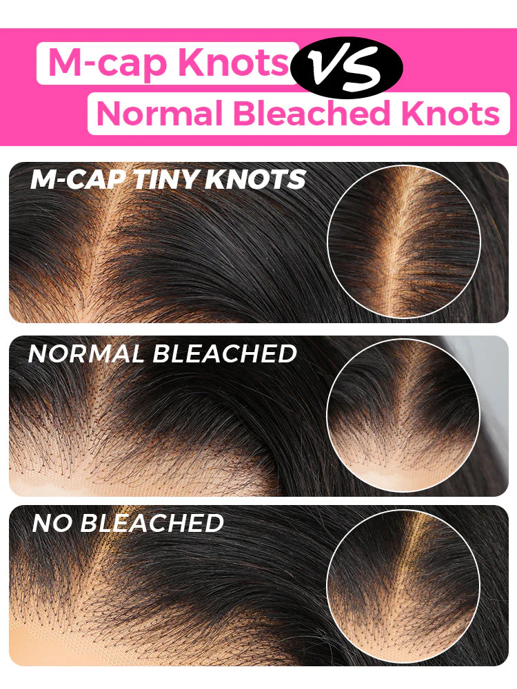 CurlyMe Pre-cut 9x6 Lace M-cap Wear Go Glueless Mini Knots Wand Curl Hair HD Lace Front Wig Pre-plucked - Image 9