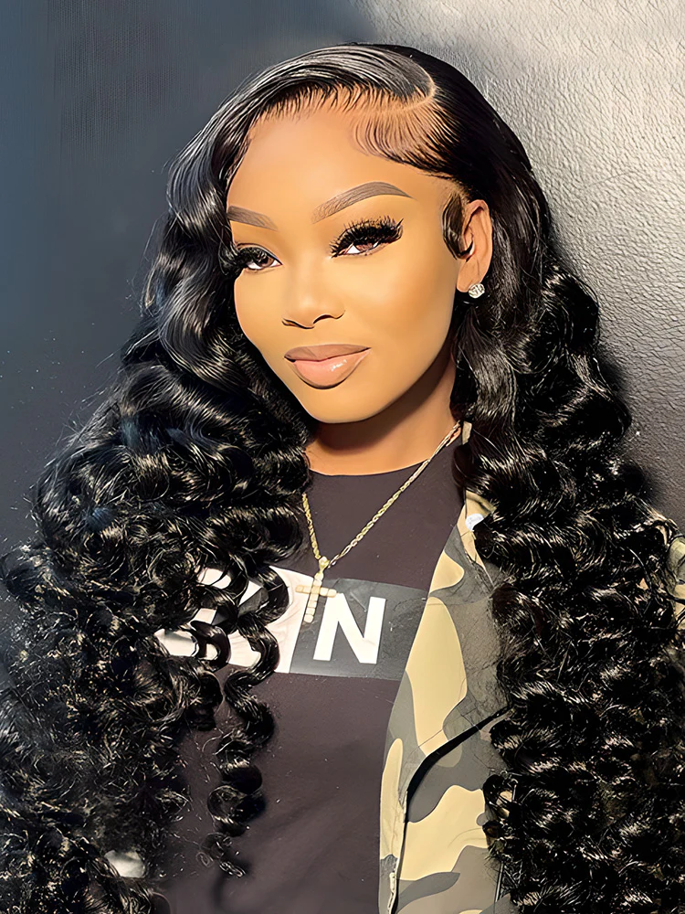CurlyMe New Wand Curl Hairstyle Wear Go Wig Glueless Pre-cut HD Lace Wig Pre-plucked - Image 9