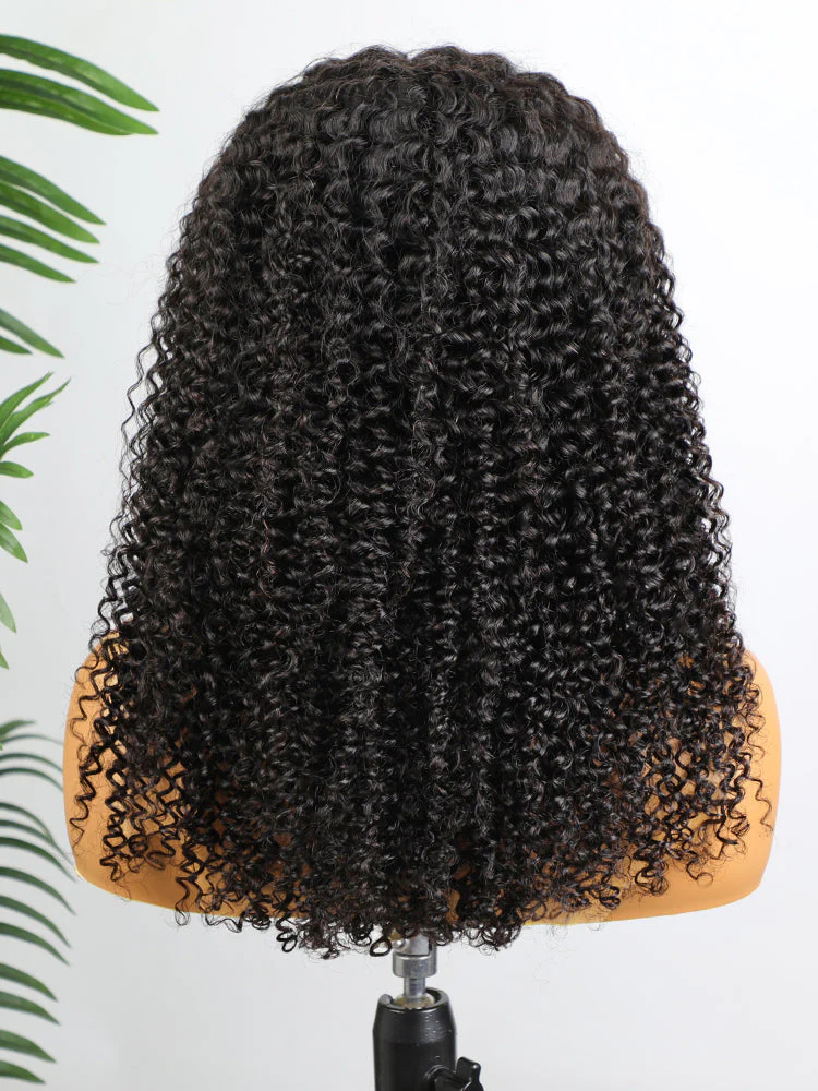 [Clearance Sale]Wear Go Glueless Wig 7X5 Pre-cut HD Lace Kinky Curly Human Hair Wig - Image 10