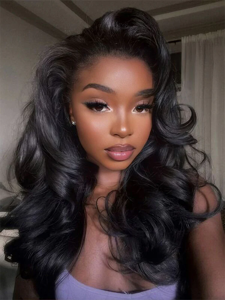 CurlyMe Pre-Styled Butterfly Cut Layered Yaki Straight Glueless Install Half Wig With Draw-string Beginner Friendly - Image 9