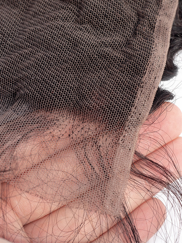CurlyMe Kinky Curly Hair Natural Black 4x4 Lace Closure - Image 3
